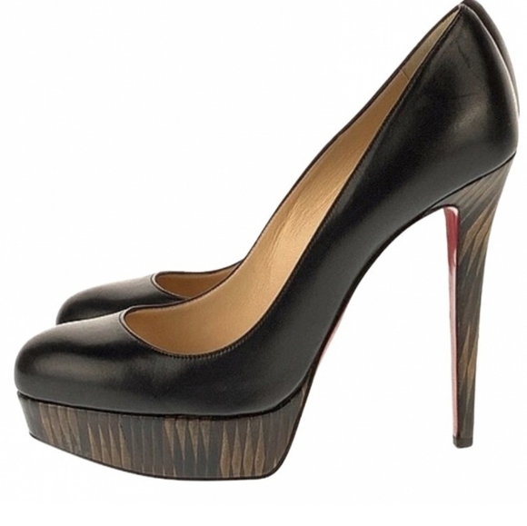Christian Louboutin Leather Platform Pumps - Picture 2 of 12